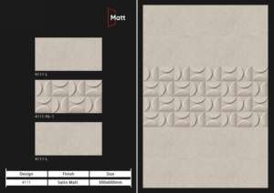 Carreaux de céramique modernes mats anti-taches 300x600 mm, parfaits pour les couloirs, les bureaux et les maisons, offrant une résistance aux taches et un nettoyage facile. - Product Image 2