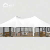 Restaurant de luxe en conteneur pour utilisation en extérieur |   Unités de restauration modulaires préfabriquées en acier pour hôtels, cafés et campings