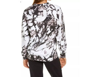 2022 coton personnalisé femmes pull sweat à capuche col rond couleur unie avec Logo brodé impression Sublimation Technique - Product Image 3