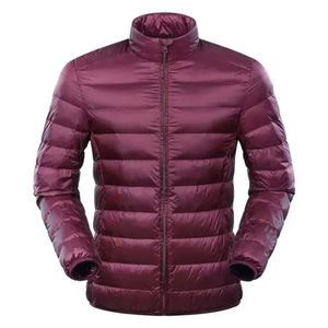 Chaqueta de Invierno Acolchada de Lona con Logotipo Personalizado, Cuello Alto, Estilo Urbano, Relleno de Burbujas, para Hombre - Product Image 1