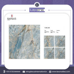Azulejos de porcelana de cerámica esmaltada de mármol de 600x600mm de calidad superior para uso interior del piso de la sala de estar - Product Image 4