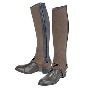 Alta calidad personalizado medio CHAPS para niños cuero Premium montar a caballo equipo ecuestre al por mayor - Product Image 3