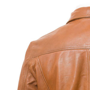 New Custom Genuine Leather Winter Zip up <b>Jackets</b> <b>Men</b> Casual Windbreaker Motorcycle Biker Leather <b>jacket</b> <b>for</b> <b>men</b> - Product Image 6