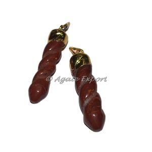 Pendentifs d'enveloppe de pierre de crayon Lapis Lazuli d'agate Export Pierre semi-précieuse Artisanat - Product Image 2