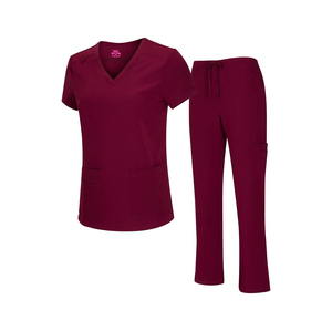 Uniformes Médicos Unisex de Algodón y Poliéster, Uniformes de Enfermería Estampados al por Mayor, Trajes de Hospital Coloridos, Conjuntos de Uniformes de Alta Calidad - Product Image 1