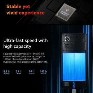 Nouveau Xiaomi Redmi <span class=keywords><strong>Note</strong></span> <span class=keywords><strong>12</strong></span> PRO + PLUS 5G Smartphone Original débloqué 8GB 256GB téléphone portable - Product Image 2