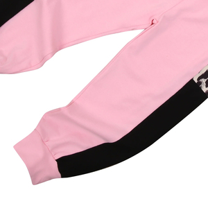 Meilleur survêtement en tissu pour enfants Vêtements décontractés confortables de couleurs unies avec un motif 3D tricoté au design sportif pour la saison d'automne - Product Image 5