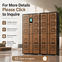Casier à bagages intelligent 2026 avec paiement par code QR, armoire de rangement libre-service intelligente pour gares et aéroports