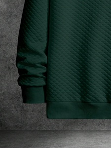 เสื้อสเวตเตอร์แบบสวมศีรษะมีซิปสำหรับผู้ชายเสื้อสเวตเตอร์แบบสวมหัวมีซิปครึ่งตัว - Product Image 4