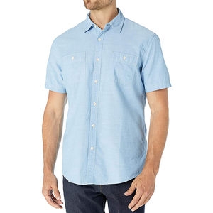 Chemises habillées super extensibles pour hommes d'affaires Chemises décontractées de bureau Chemise habillée formelle à manches longues Grande taille Respirant pour hommes - Product Image 3