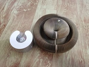 Mèo accordion đồ chơi với chuông <span class=keywords><strong>Kitty</strong></span> đồ chơi bóng cào Pad ma thuật organ mèo cào bảng mèo cào đồ chơi - Product Image 5