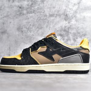 Zapatos Retro Personalizados de Alta Gama, Transpirables, de Cuero Genuino con Cordones, Diseño de Primera Calidad, Parte Superior de Malla Envejecida, Zapatos Casuales de Skate para Hombre - Product Image 5