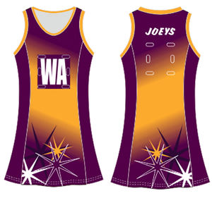 Vente en gros de maillots de netball réversibles pour femmes au design personnalisé bavoirs 100% polyester séchage rapide respirant antibactérien protection UV - Product Image 4