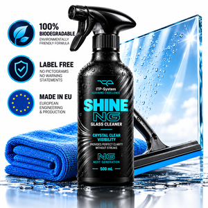 Nettoyant Vitres Auto SHINE NG Sans Traces Sans Ammoniaque Sans Danger pour Vitres Teintées Nettoyant Pare-Brise OEM Marque Privée Écologique - Product Image 3