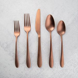 Juego de Cubiertos de Acero Inoxidable Premium, Diseño Minimalista, Resistente al Óxido, Fácil de Limpiar, para un Uso Diario Simple y Elegante - Product Image 5