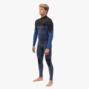 Traje de Baño de Competición para Hombre, Color Personalizado, Precio de Fábrica, Manga Larga, Ligero, Transpirable, Spandex/Nylon, 2 Piezas - Product Image 3