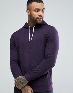 Sudadera con capucha de lana de algodón 100% Premium para hombres, tendencia superior en todo el mundo, jersey liso con capucha, estilo cómodo - Product Image 4