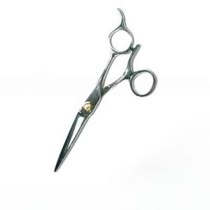 Tijeras de peluquero afiladas para peluquería profesional con reposapiés y tornillo ajustable Cuchillas de acero inoxidable de 6,5" - Product Image 5