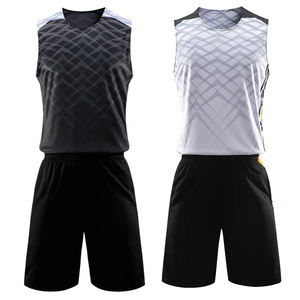 Conjunto de uniforme de baloncesto reversible de alta calidad, Material de malla transpirable, opciones de talla grande para sublimación personalizada - Product Image 1