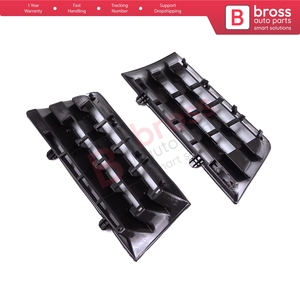 แผงช่องระบายอากาศกันชนหน้า BSP1205 ซ้ายขวา สำหรับ Megane MK2 2002-2006 รุ่นก่อนปรับโฉม 8200114156 - Product Image 2