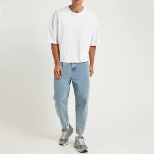 Service OEM T-shirt pour hommes 100% coton T-shirt privé Impression pour hommes Stock en vrac Vêtements mélangés Vêtements en ballots Vêtements d'occasion - Product Image 5