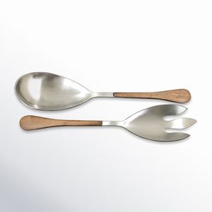 Juego de Servidores de Ensalada de Acero Inoxidable Resistente, Diseñado para un Rendimiento Duradero en la Cocina - Product Image 5