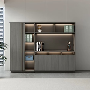 Light Modern Minimalist <b>Office</b> Cabinet with Modular Storage for Home <b>Office</b> Commercial Furniture Lockable Cabinet Storage - Product Image 2
