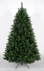 Premium <b>Artificial</b> Christmas <b>Trees</b> Standing Base Pre-Lit Flocked Spruce Slim & Realistic 120360cm - Product Image 3