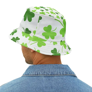 Sombreros de Pescador Personalizados Más Vendidos, Diseño de Moda, Sombreros de Cubo para Hombre y Mujer, Sombrero de Cubo de Lona de Algodón Blanco para Sublimación - Product Image 6