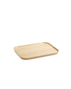 จานไม้ไผ่ขนาดเล็กเป็นมิตรต่อสิ่งแวดล้อมสำหรับเสิร์ฟเค้กขนมหวานกาแฟ - Product Image 2