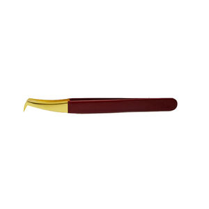 Pince à cils professionnelle en acier inoxydable pince à épiler personnalisée pour extension de cils - Product Image 5