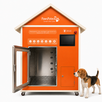 Equipo Profesional Automático para el Cuidado de Mascotas, Máquina de Lavado de Perros de Autoservicio con Cámara de Acero Inoxidable