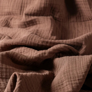 100% 유기농 면 사용자 정의 디자인 인쇄 4 층 거즈 모슬린 한국식 휴대용 일회용 직물 - Product Image 2