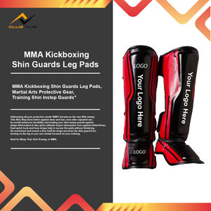 Protector Muay Thai Shin Guards Artes marciales Kickboxing Pierna Guards Boxeo Espinilleras para niños Adultos Jóvenes - Product Image 2
