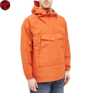 Veste coupe-vent à capuche pour homme, respirante, imperméable, coupe-vent, décontractée, fermeture éclair sur le devant, logo OEM personnalisé - Product Image 3
