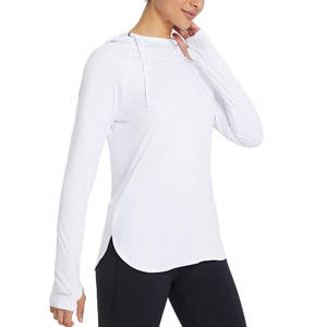 Sudadera con capucha de protección solar UPF UV para mujer, camisa de manga larga SPF Dry Fit, camisa para el sol, rendimiento al aire libre, pesca, senderismo, camisas con capucha - Product Image 2