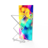 Boîte à lumière en PVC personnalisée professionnelle avec impression couleur intégrale, LED haute luminosité, durable, pour publicité et expositions