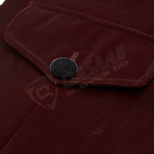 Maroon-Colors steampunk-Phụ nữ Gothic thoáng khí giữa nhung dài-Áo khoác dày Retro-Cung điện bên-Sân Khấu Biểu Diễn-Áo khoác đuôi - Product Image 6