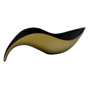 Tazón de Cerámica Hecho a Mano de Lujo, Decoración Premium para el Hogar, Elegante, Ecológico, Estilo Americano, Seguro para Fiestas, Chapado en Zahid - Product Image 2