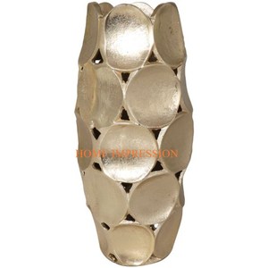 Laiton massif plaqué or Table de mariage et de bureau Centres de table décoratifs Vases à fleurs et pots Vases de table d'appoint pour hôtels - Product Image 6