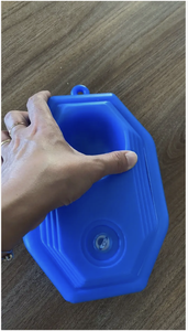 21*14*9cm Addestratore di Pickleball 40 fori per la pratica da solista per principianti con supporto avanzato per l'allenamento in gomma con Base sicura - Product Image 5
