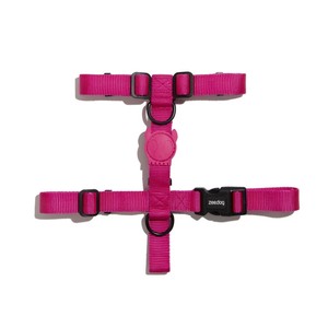 Simple Pink LED H-Harness with Solid Pattern for Dogs Application - Product Image 2