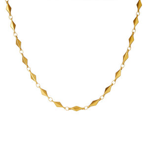 Trendy Custom 316L Stainless Steel 14k 18k Gold Plated Necklace <b>Bracelet</b> Jewelry <b>Set</b> for Women wholesale - Product Image 5