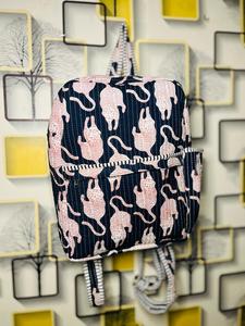 Custom Made Kantha Stitched Silk Screen Printed PP <b>Leather</b> <b>Laptop</b> Bags & <b>Cases</b> for Resale and Gifting - Product Image 3