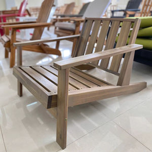 Elegant Adirondack Acacia <b>Relaxing</b> <b>Chair</b> Outdoor Garden Furniture - Product Image 1