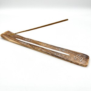 Porte-encens en bois gravé Plateau de méditation artisanal pour l'aromathérapie spirituelle et le parfum d'intérieur du fournisseur indien - Product Image 4