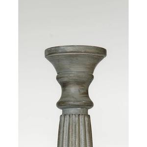 Candelero de Madera de Última Generación con Madera de Primera Calidad, Diseño Antiguo, Alto, Elaborado para Decorar Cualquier Casa de Campo o Rural - Product Image 2