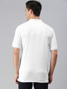 Camiseta Personalizada con Logotipo para Hombre, de Alta Calidad, 100% Algodón, Cuello Solapa, Bordado, Diseño Sólido, Corte Regular - Product Image 3