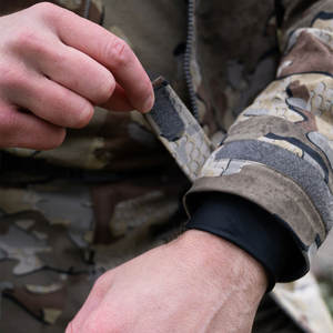 Veste de chasse camouflage Yukon TR, veste de pluie avec coque respirante coupe-vent et intérieur en polaire pour temps froid - Product Image 5