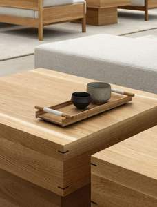 Plateau de service personnalisé en bois avec poignée en métal Plateau de service au fromage pour petit-déjeuner et collations Plateau de service avec poignées en métal - Product Image 4